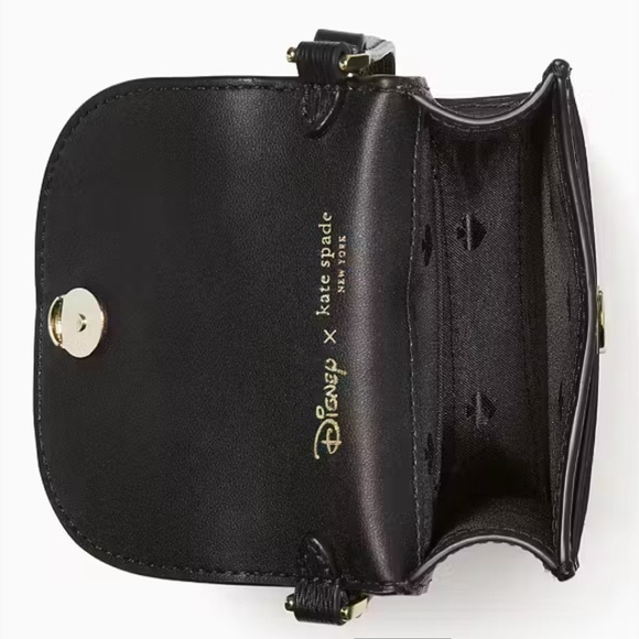 Disney X Kate Spade New York Minnie Mouse North South Flap Phone Crossbody - Picture 3 of 4